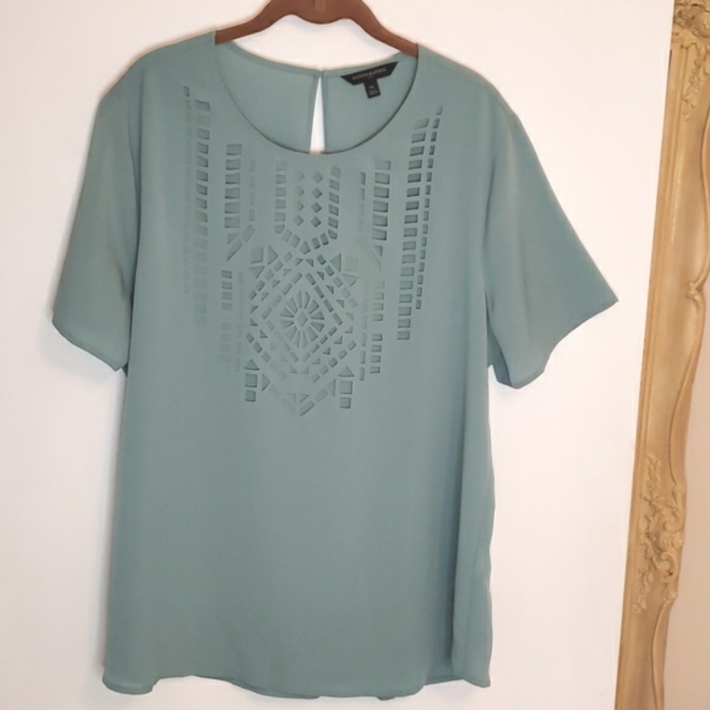 Lovely Banana Republic Blouse Top XL EUC